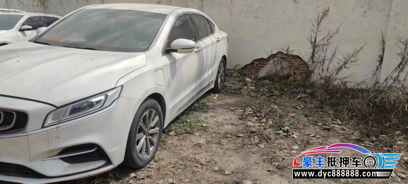 19年吉利博瑞轿车抵押车出售