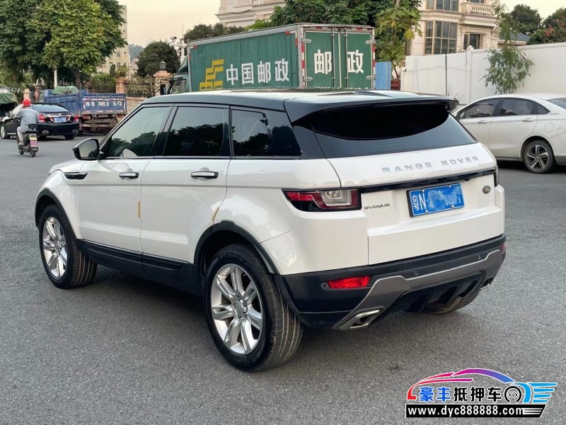 17年路虎揽胜极光轿车抵押车出售