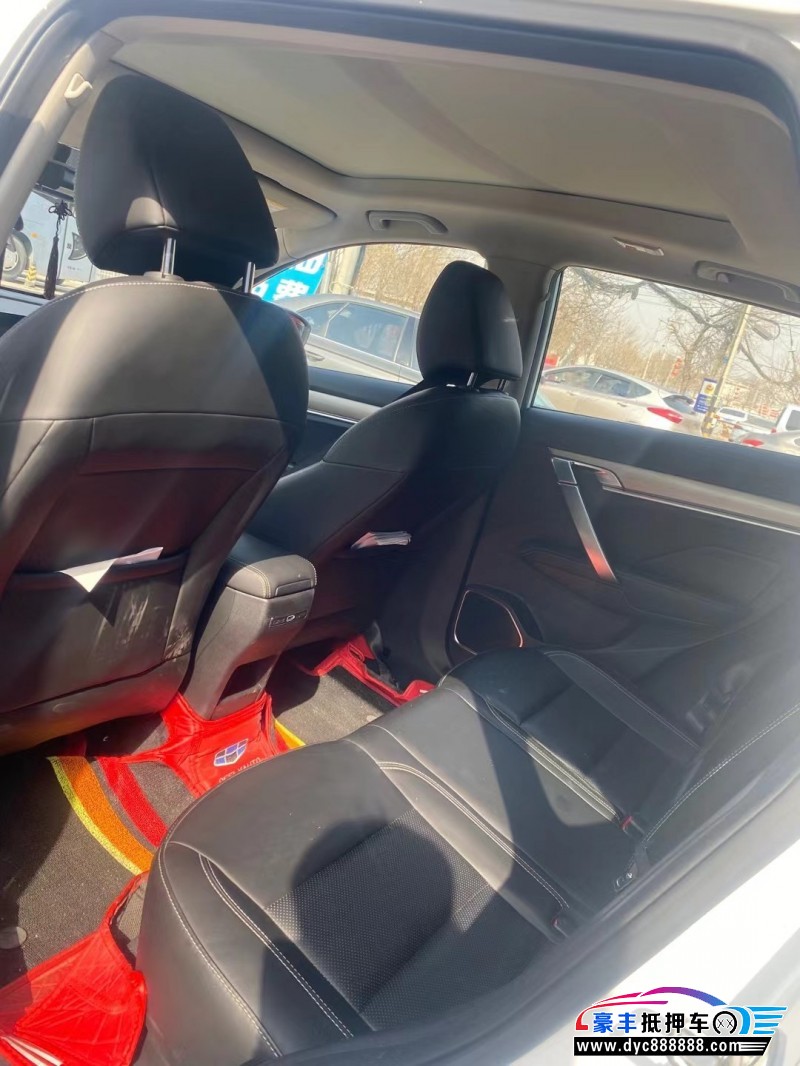 19年吉利缤越轿车抵押车出售