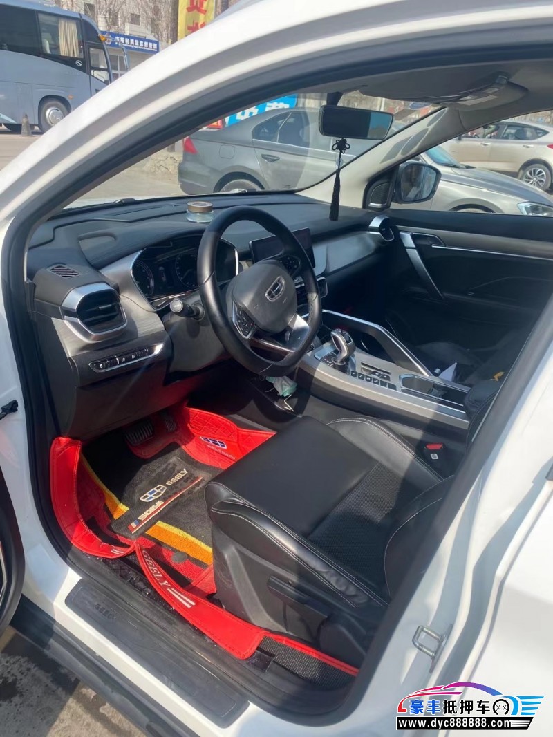 19年吉利缤越轿车抵押车出售