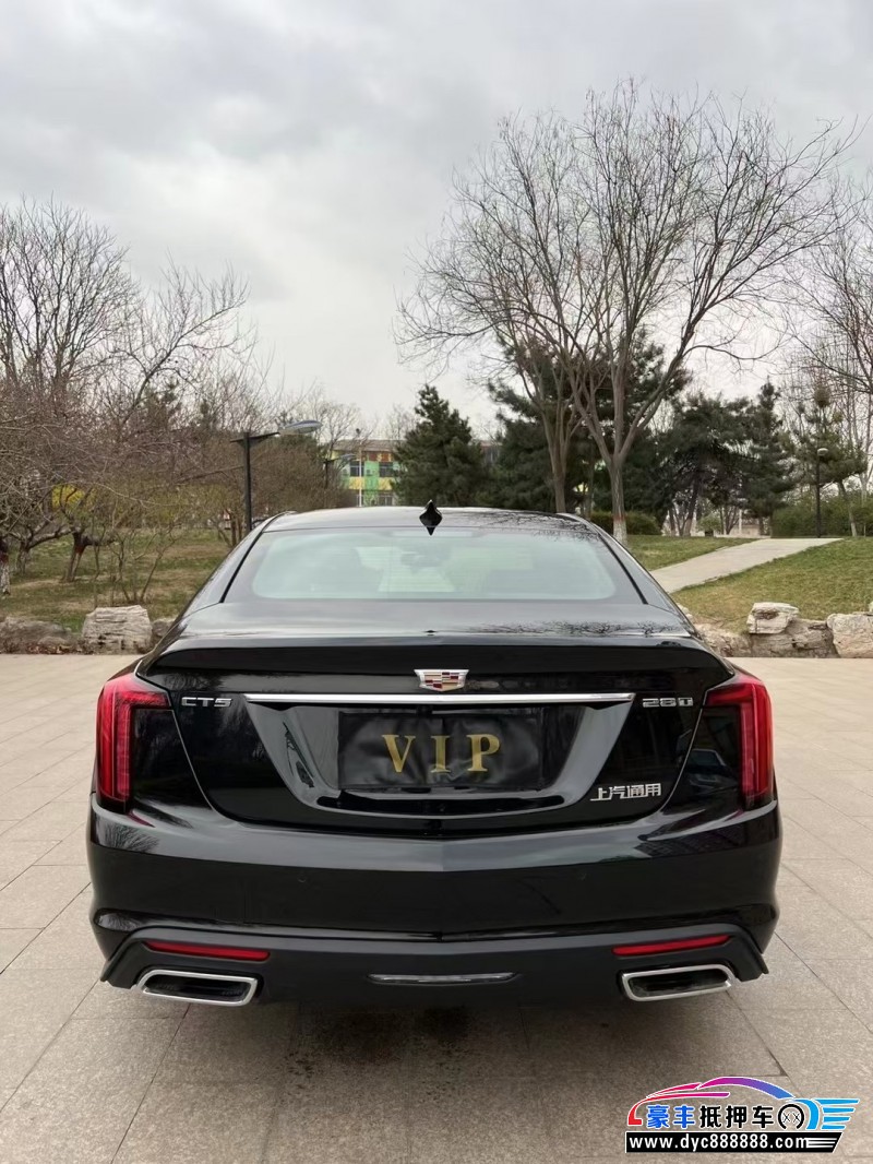 23年凯迪拉克CT5轿车抵押车出售