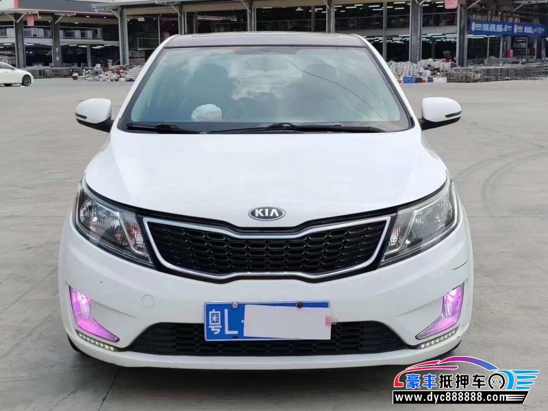 14年起亚K2轿车抵押车出售