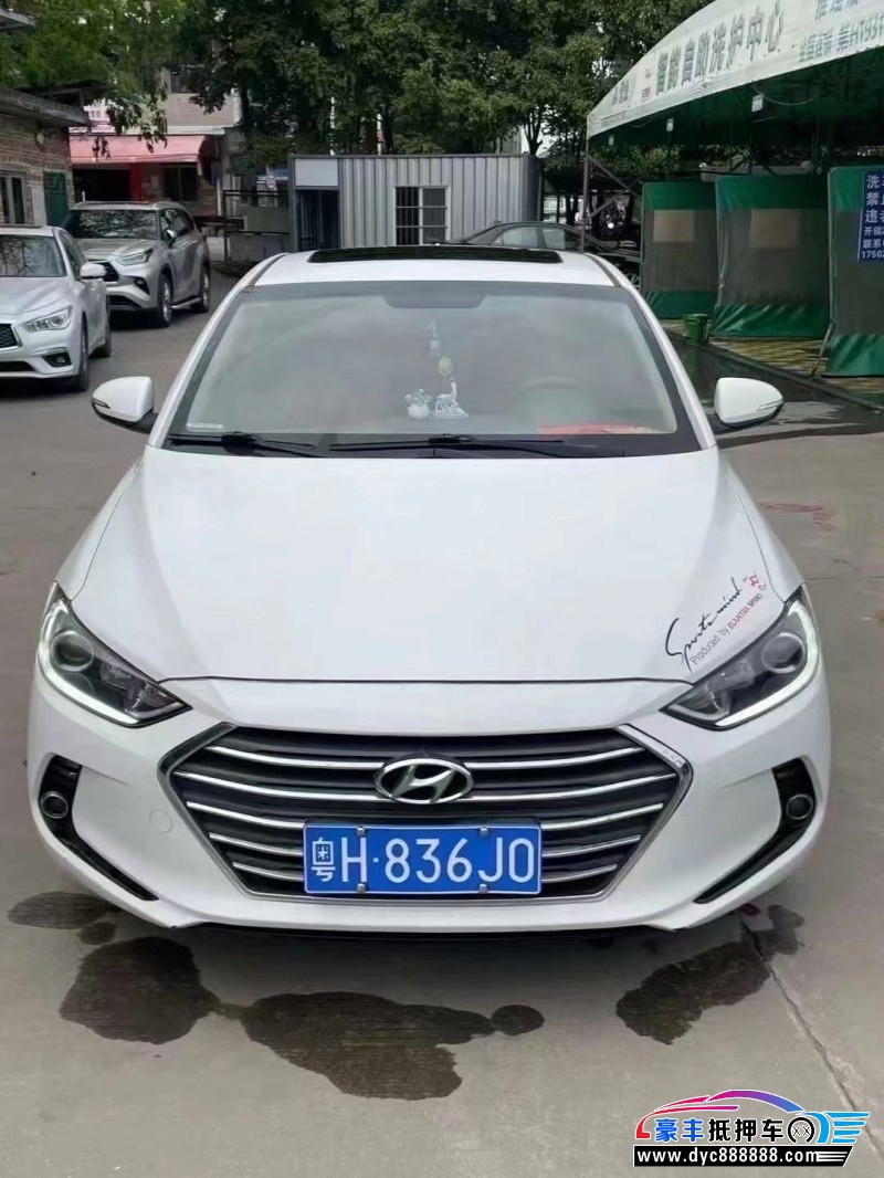 19年现代领动轿车抵押车出售