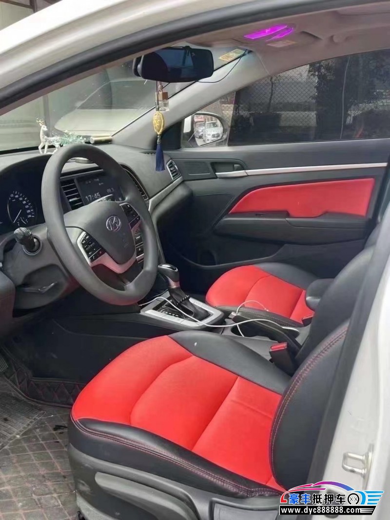 19年现代领动轿车抵押车出售