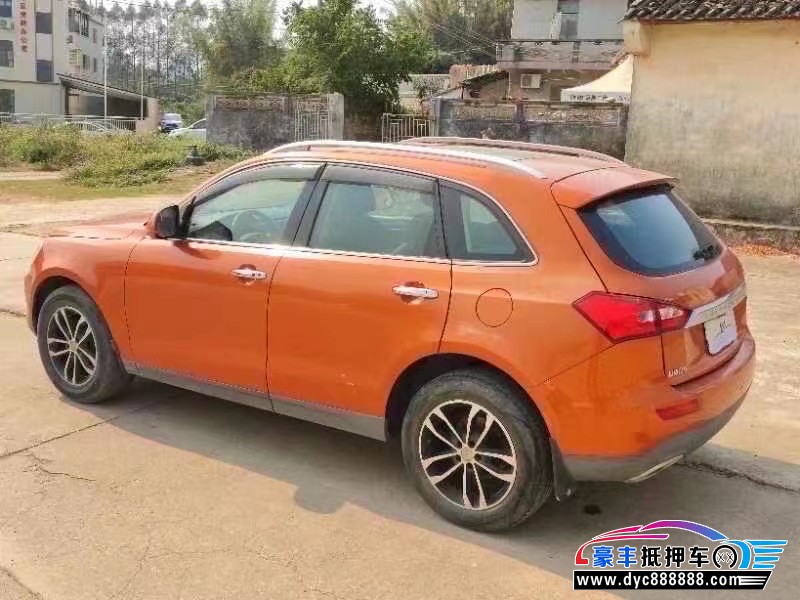 16年众泰T600SUV抵押车出售