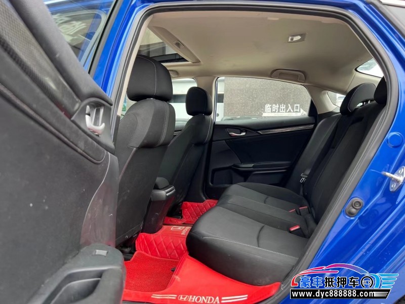 19年本田思域轿车抵押车出售