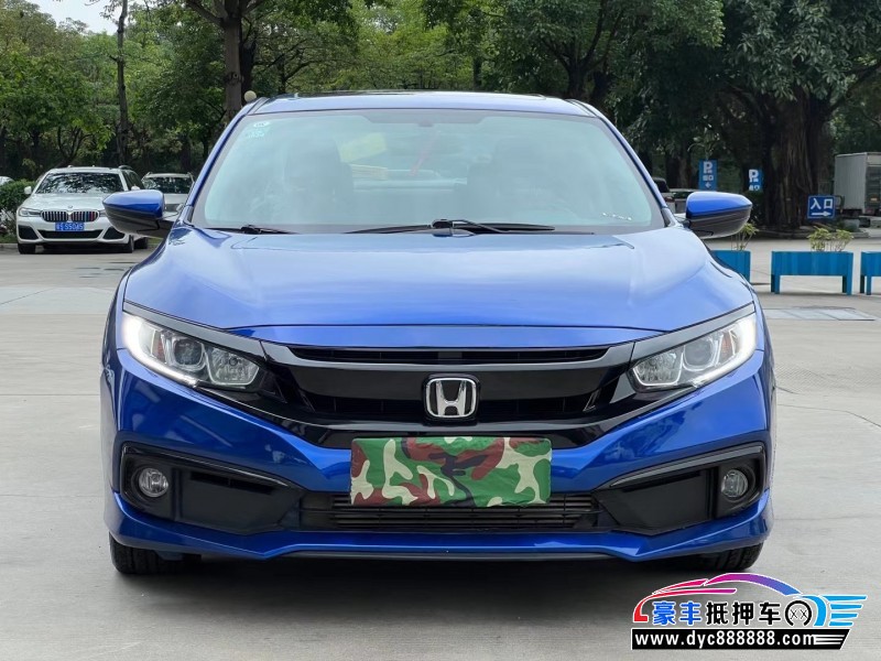 19年本田思域轿车抵押车出售