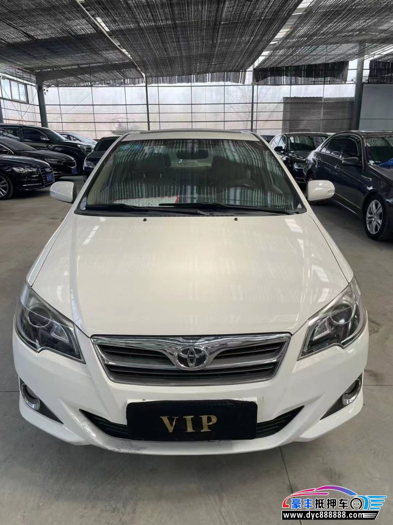 13年丰田花冠轿车抵押车出售