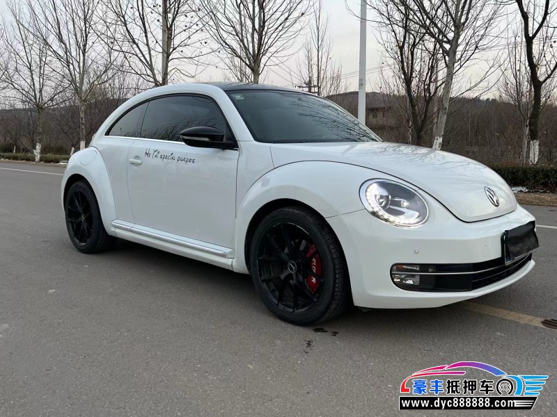 14年大众甲壳虫轿车抵押车出售