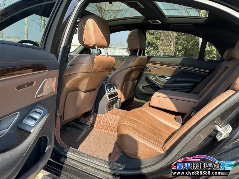 17年奔驰S级轿车抵押车出售