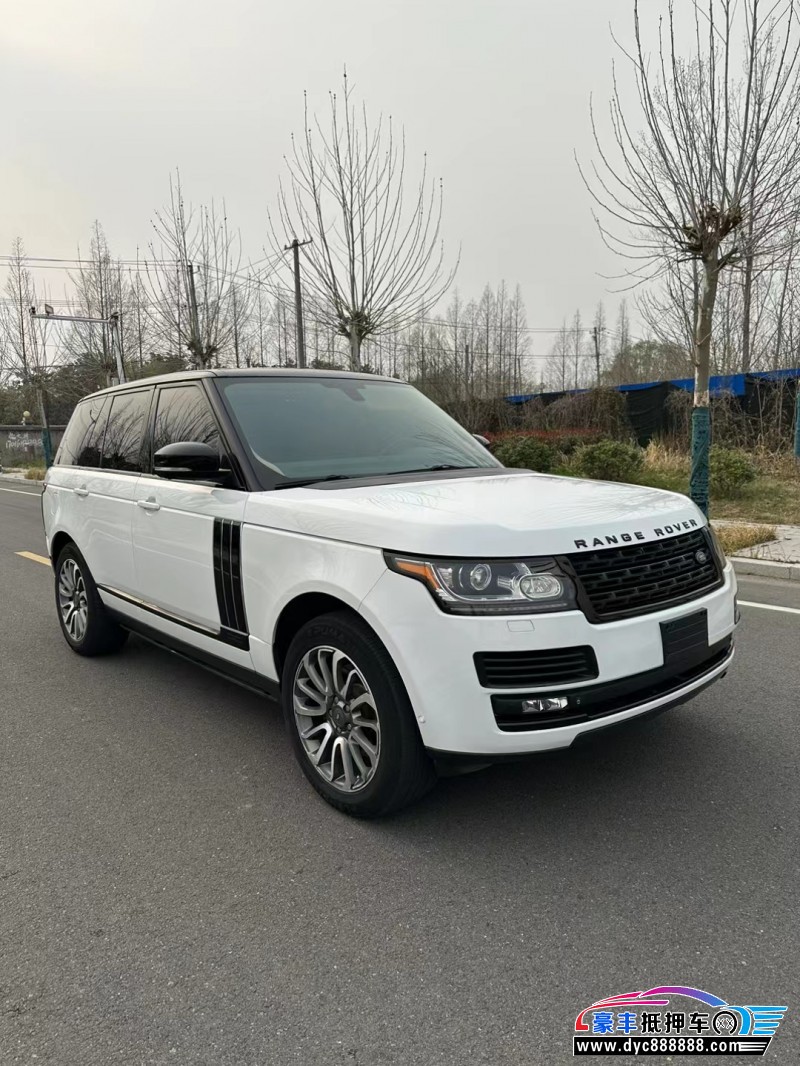 14年路虎揽胜行政轿车抵押车出售