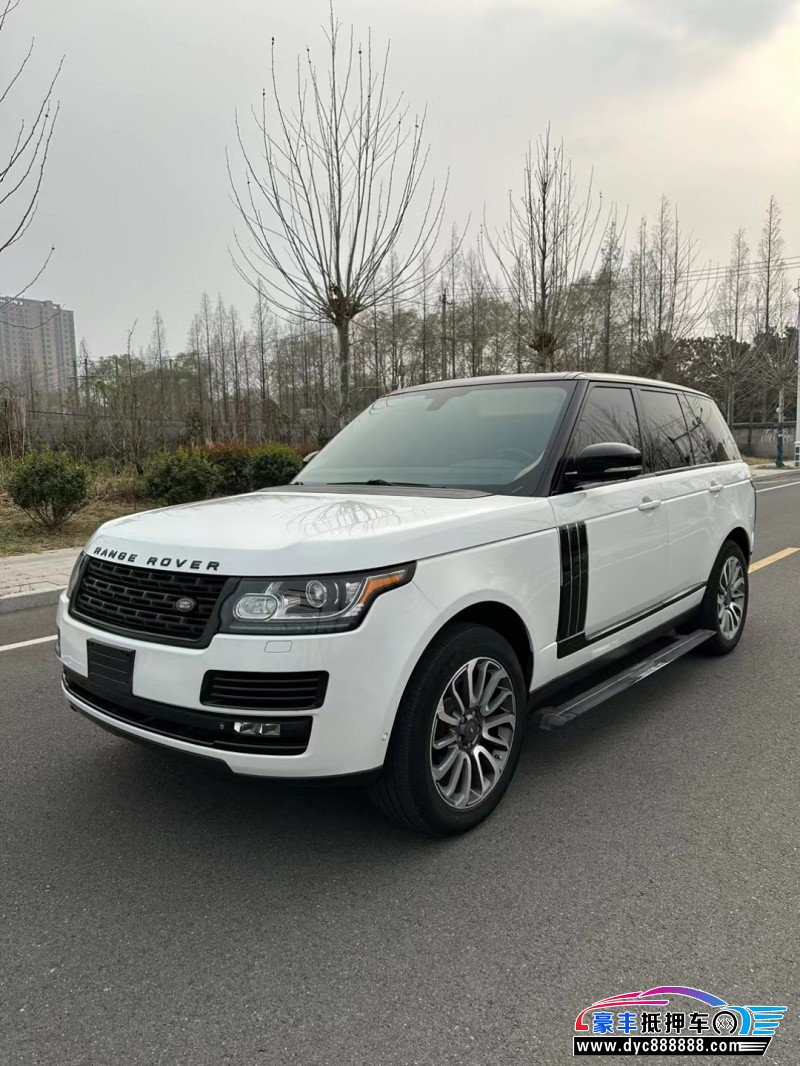 14年路虎揽胜行政轿车抵押车出售