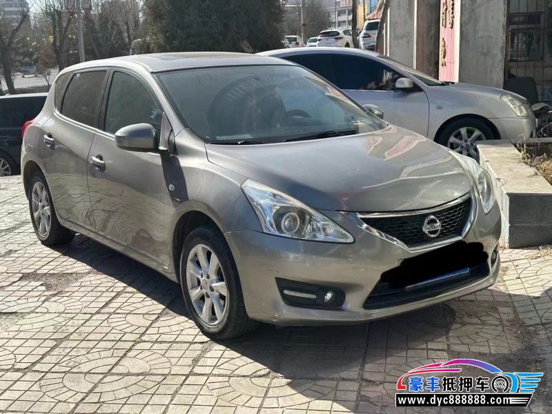 12年日产骐达轿车抵押车出售