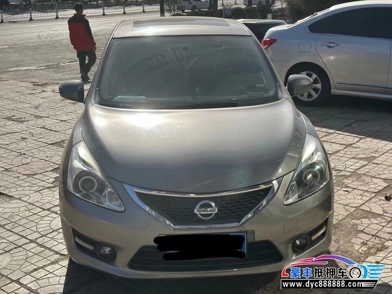 12年日产骐达轿车抵押车出售