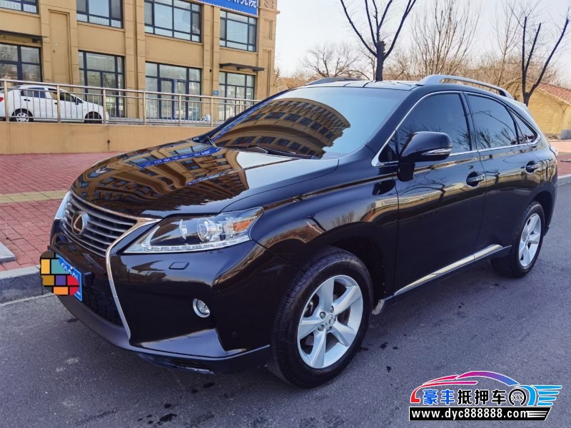 14年雷克萨斯RX轿车抵押车出售