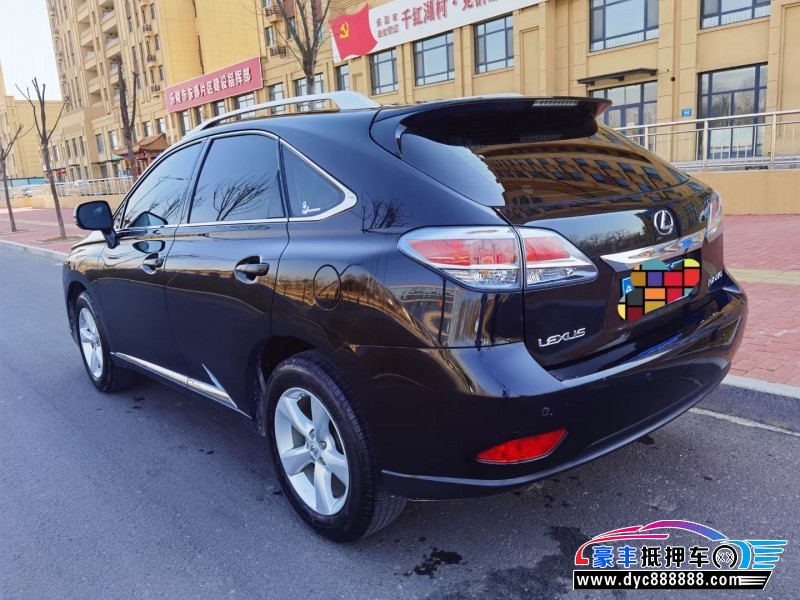 14年雷克萨斯RX轿车抵押车出售