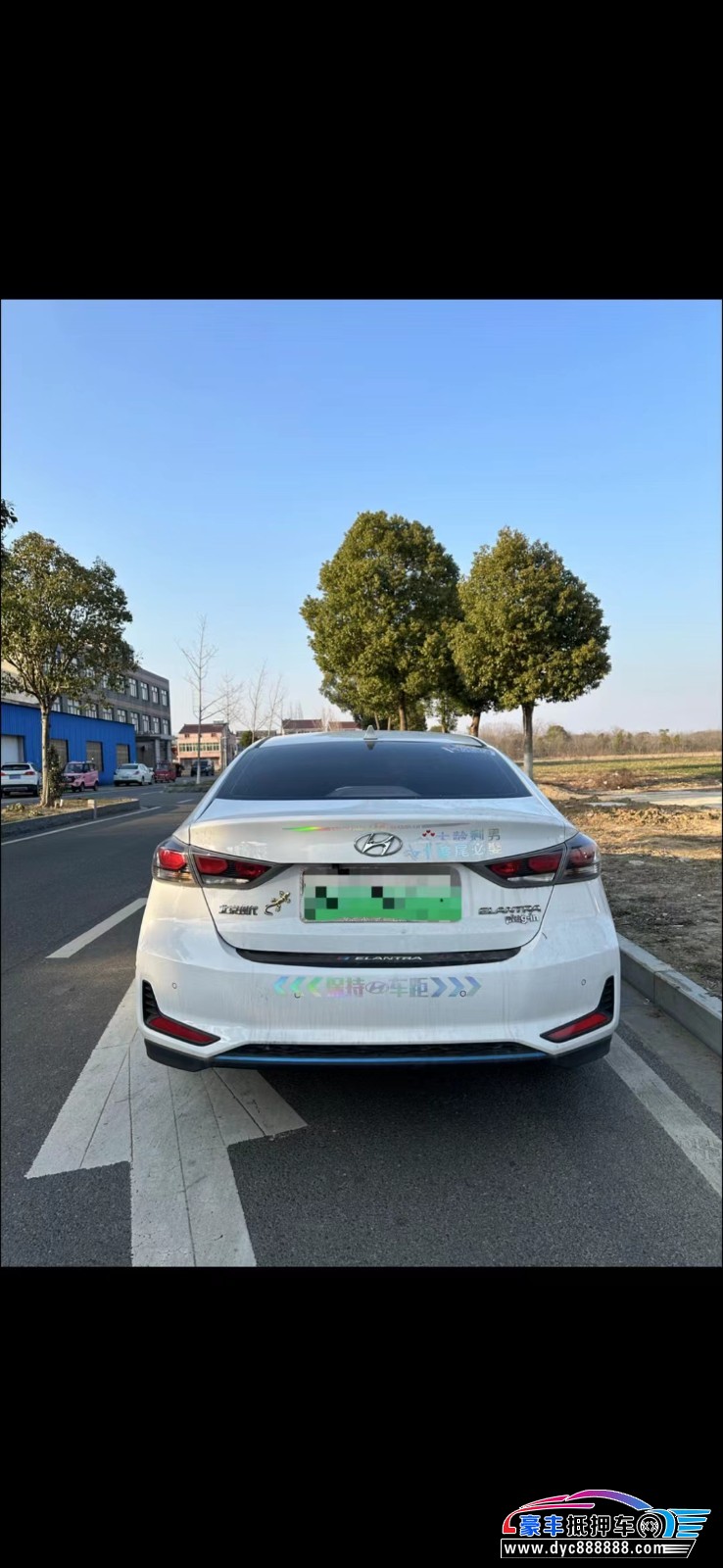 22年现代领动轿车抵押车出售