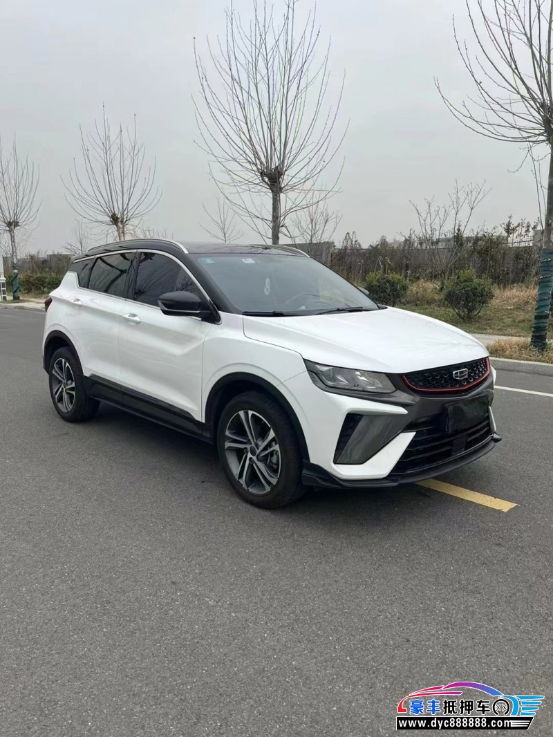 22年吉利缤越轿车抵押车出售