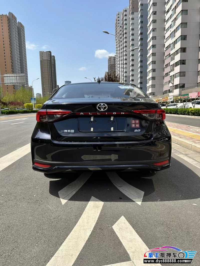 23年丰田亚洲狮轿车抵押车出售