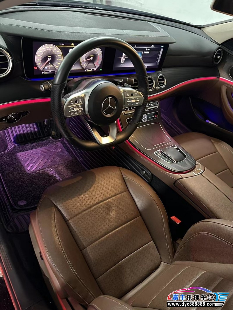 19年奔驰E轿车抵押车出售