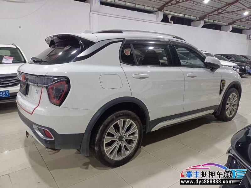 18年领克01轿车抵押车出售