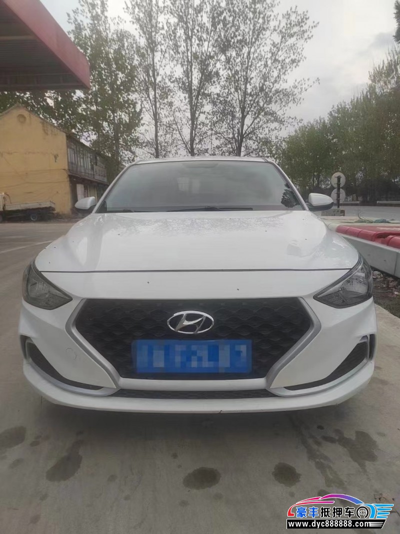 20年现代悦动轿车抵押车出售