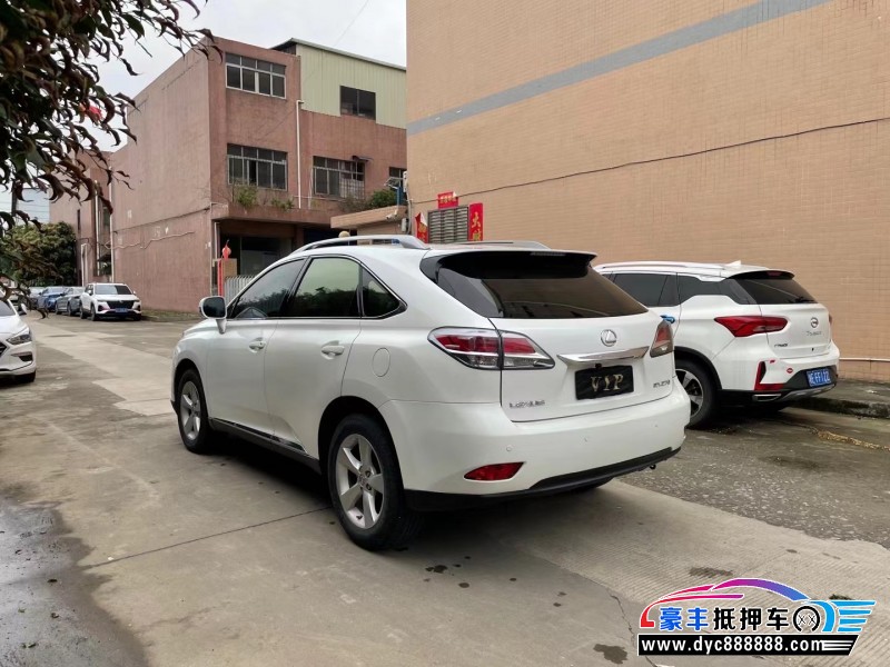 14年雷克萨斯RX轿车抵押车出售