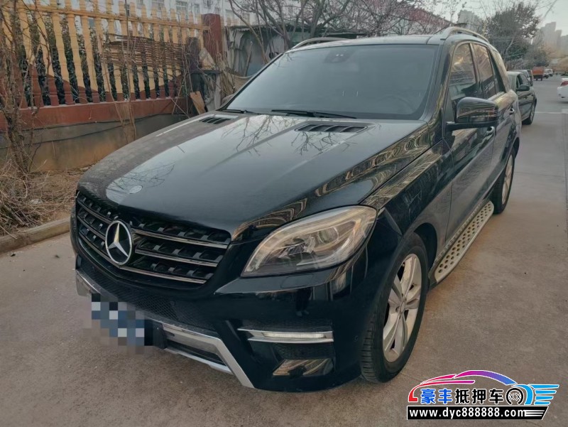 14年奔驰MLSUV抵押车出售