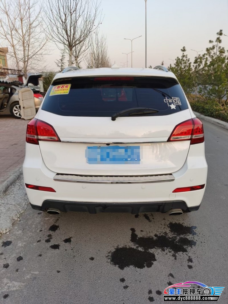 16年长城哈弗H2轿车抵押车出售