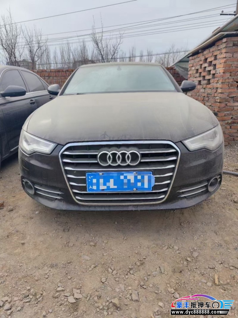 13年奥迪A6L轿车抵押车出售