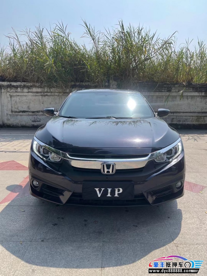 19年本田思域轿车抵押车出售