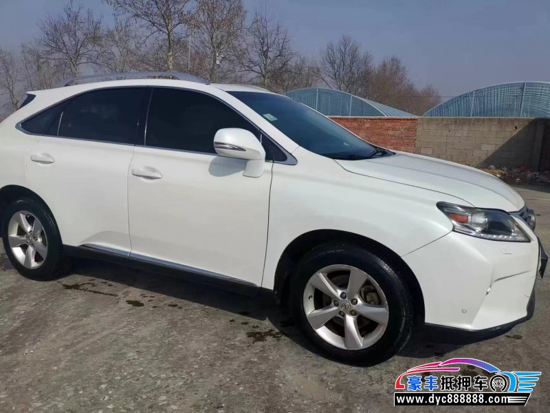 14年雷克萨斯RX轿车抵押车出售