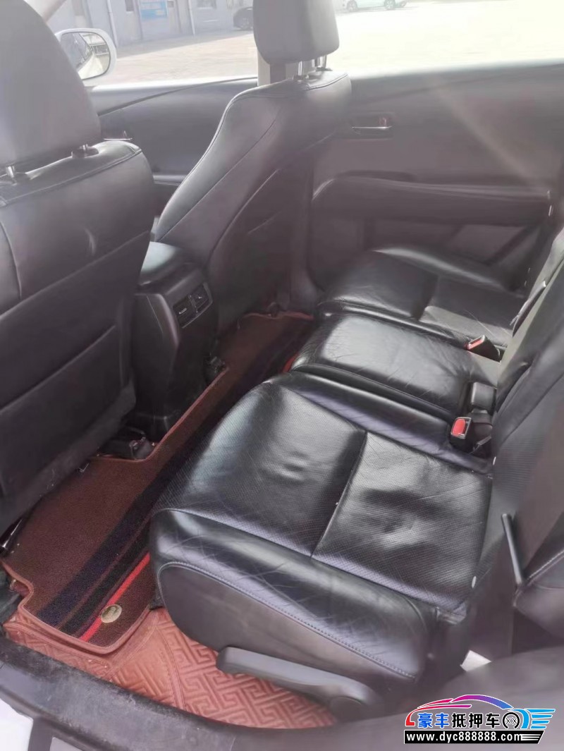 14年雷克萨斯RX轿车抵押车出售