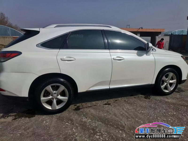 14年雷克萨斯RX轿车抵押车出售