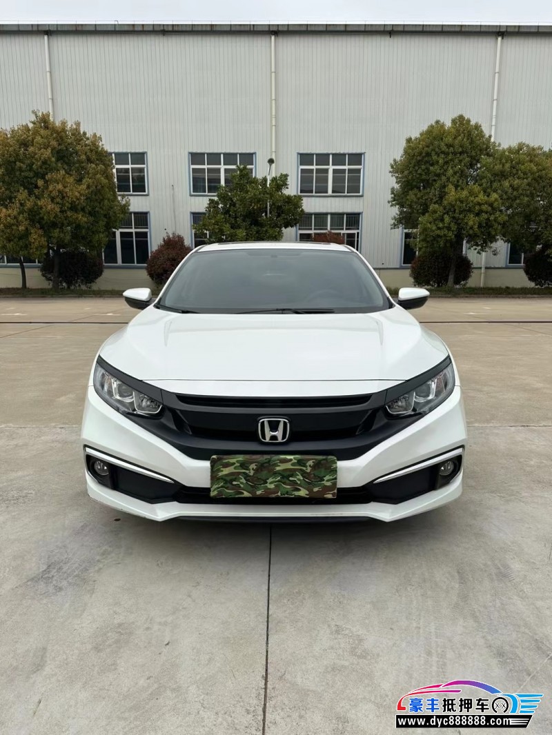 22年本田思域轿车抵押车出售
