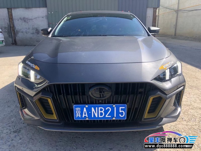 21年传祺影豹轿车抵押车出售