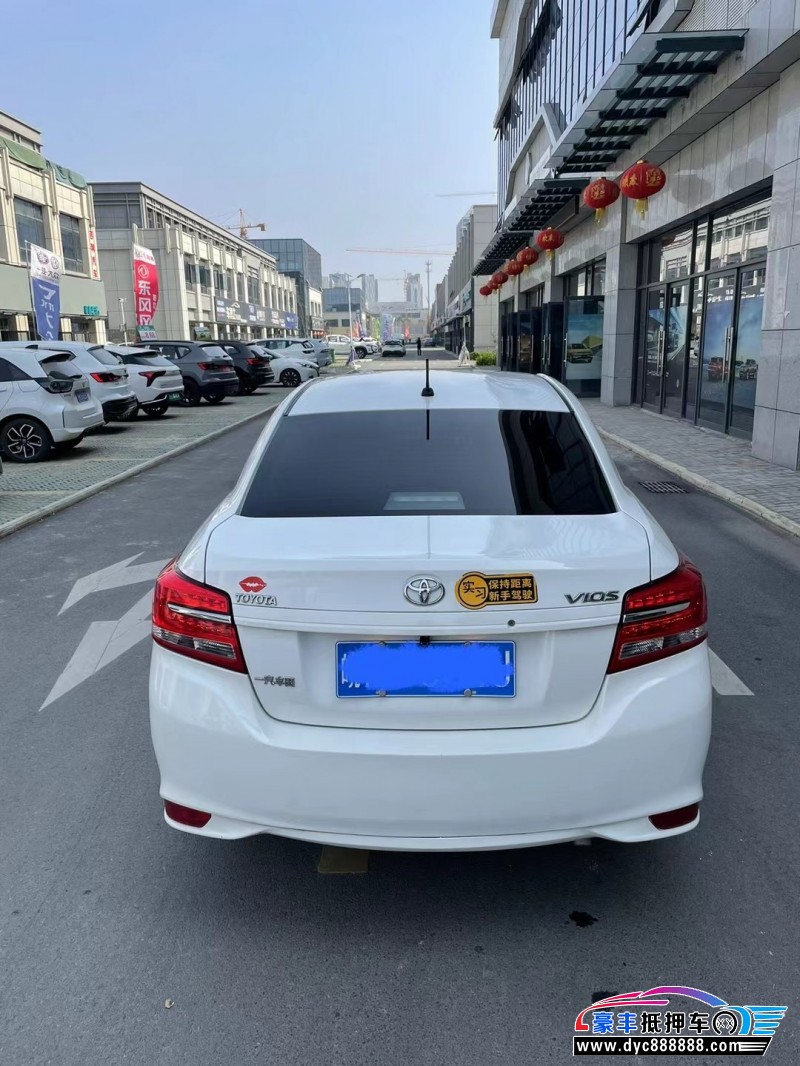 19年丰田威驰轿车抵押车出售