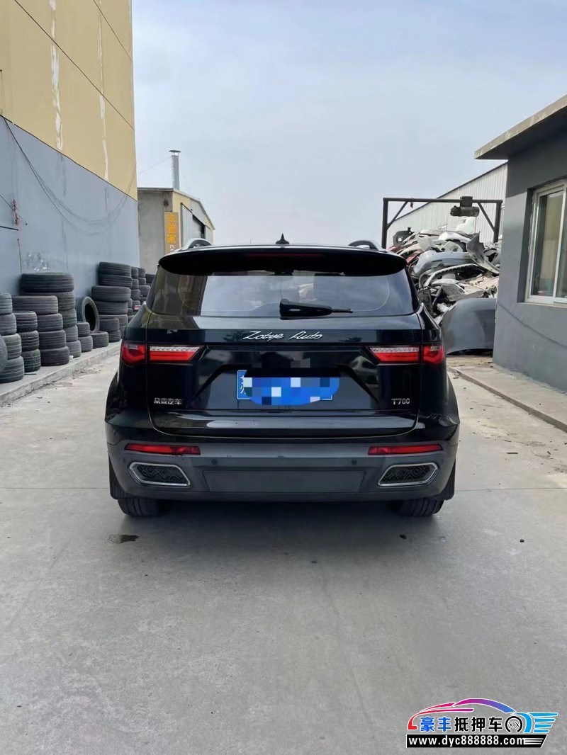 17年众泰T700SUV抵押车出售