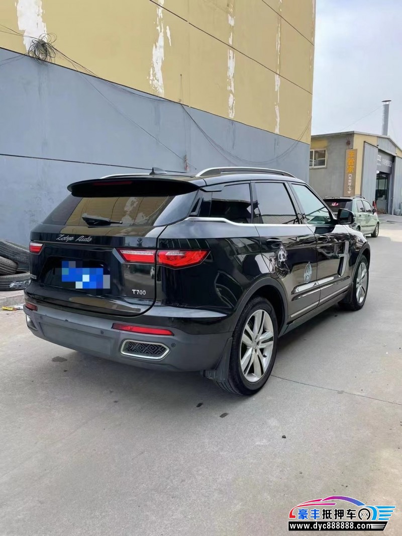 17年众泰T700SUV抵押车出售