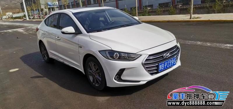 17年现代领动轿车抵押车出售