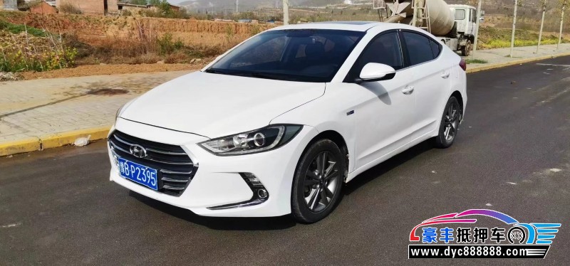 17年现代领动轿车抵押车出售