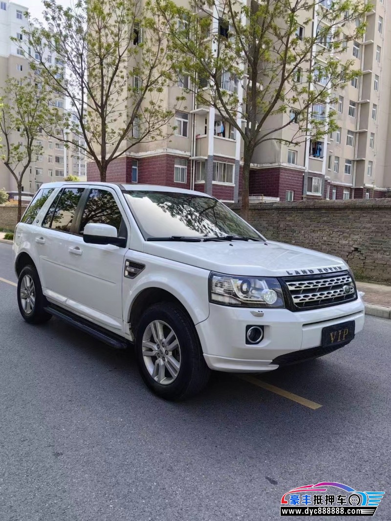 14年路虎神行者2轿车抵押车出售
