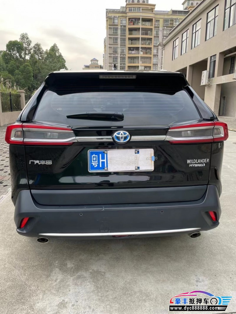 21年丰田威兰达轿车抵押车出售