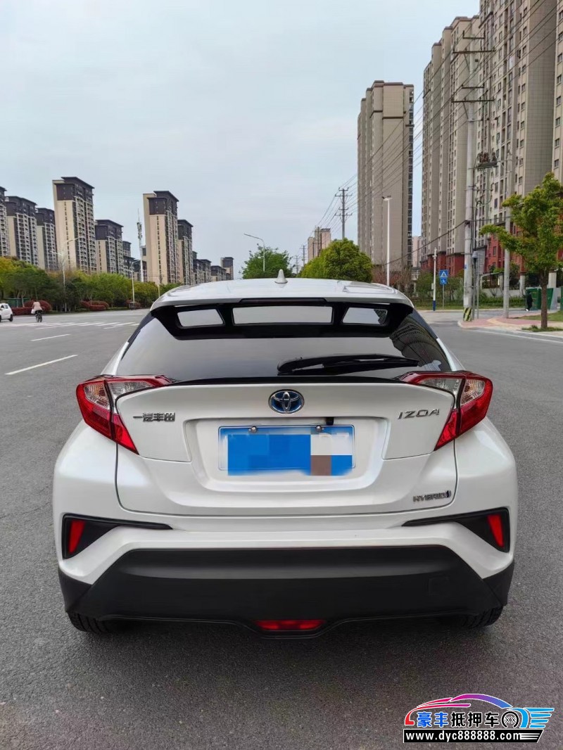 22年丰田奕泽轿车抵押车出售