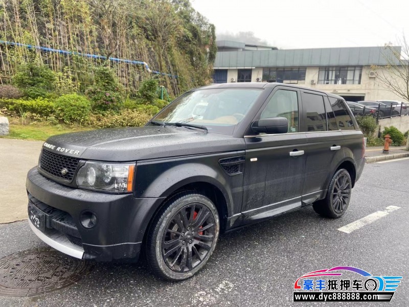 09年路虎揽胜运动轿车抵押车出售