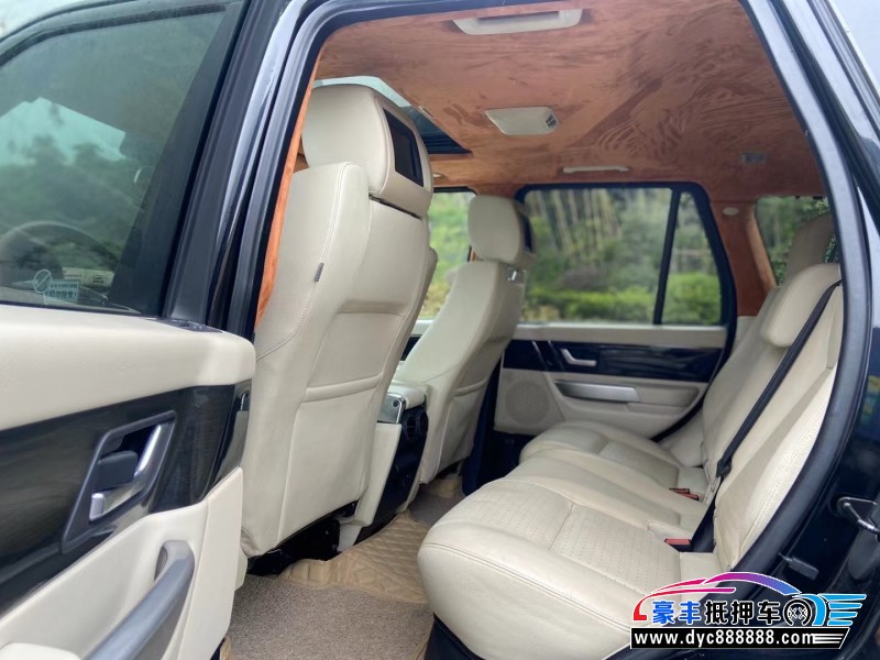 09年路虎揽胜运动轿车抵押车出售