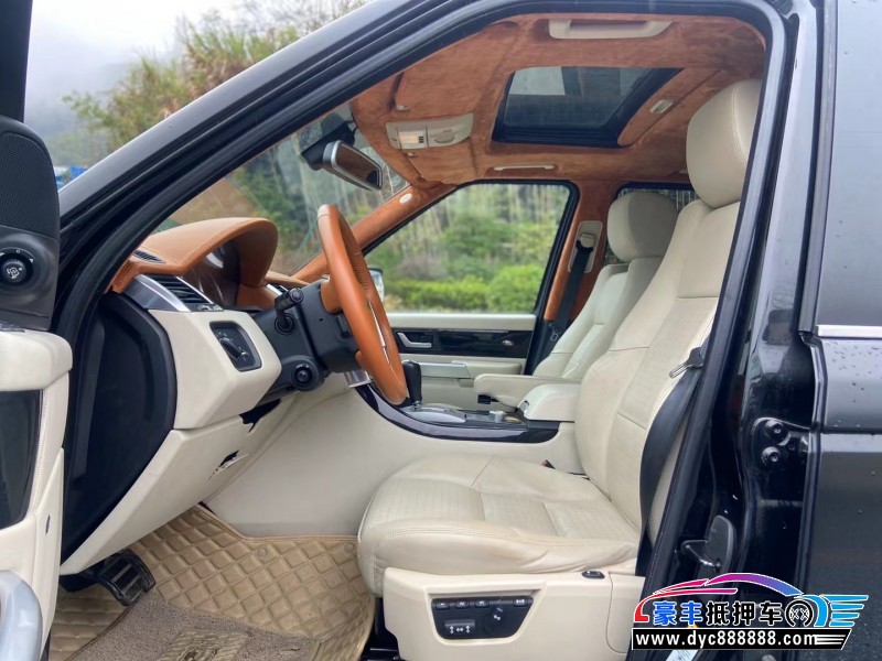 09年路虎揽胜运动轿车抵押车出售