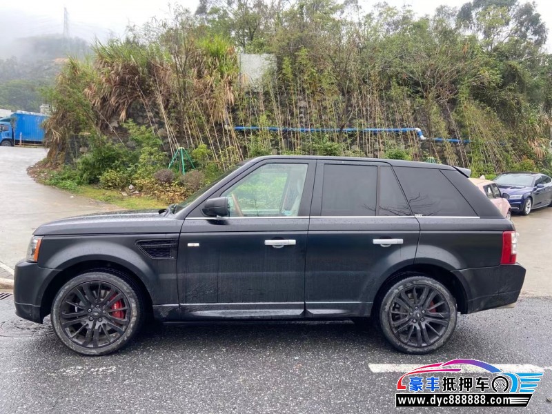 09年路虎揽胜运动轿车抵押车出售