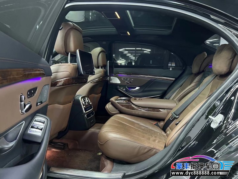 17年奔驰S轿车抵押车出售