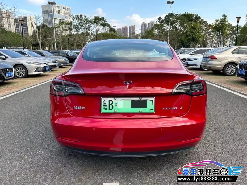 20年特斯拉MODEL 3轿车抵押车出售